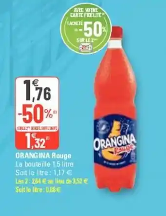 G20 Orangina Rouge offre