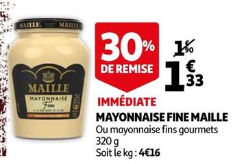 Auchan Maille mayonnaise fine offre