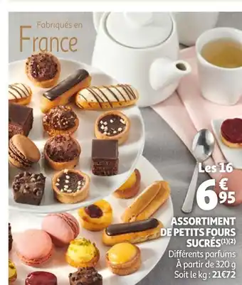 Auchan Assortiment de petits fours sucrés offre