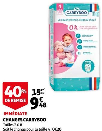 Auchan Carryboo changes offre