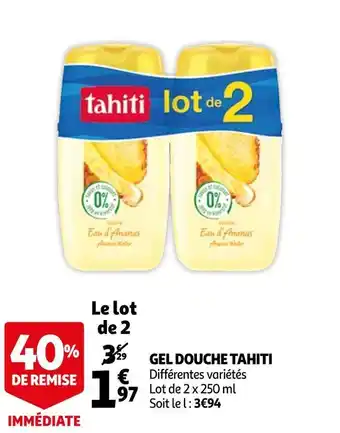 Auchan Gel douche offre