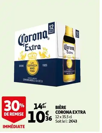 Auchan Corona extra bière offre