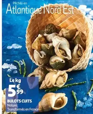 Auchan Bulots cuits offre