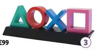Auchan Lampe logos playstation offre