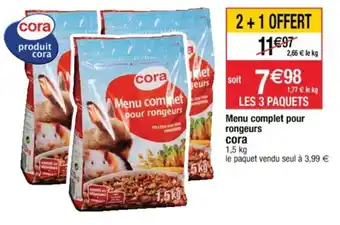 Menu complet pour rongeurs Cora