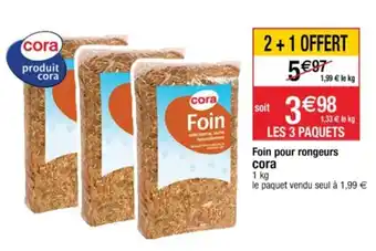 Foin pour rongeurs Cora