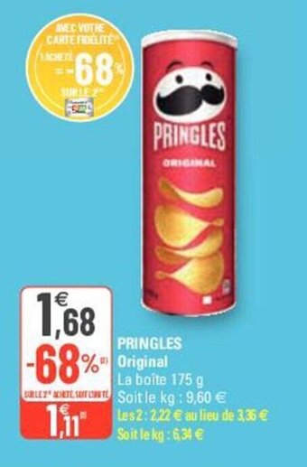 G20 PRINGLES original offre