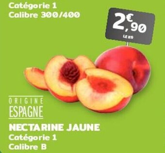 G20 Nectarine jaune offre
