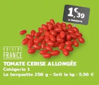 G20 Tomate cerise allongée offre