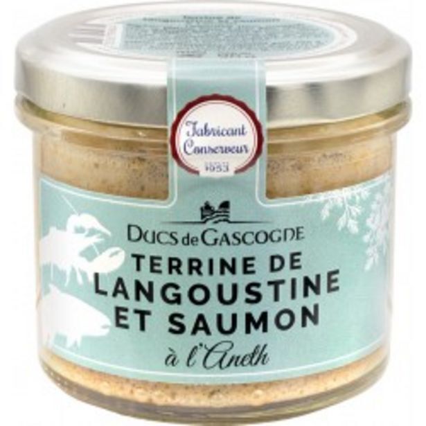 Promo Terrine de langoustine et saumon à chez Ducs de Gascogne