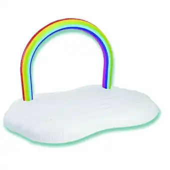 Gifi Matelas gonflable piscine forme arc en ciel offre