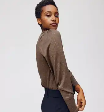 Pull pailleté femme