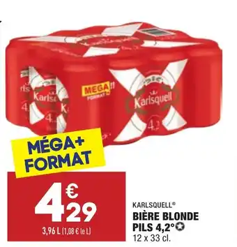 ALDI Bière Blonde Pils 4,2 offre