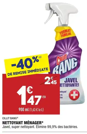 ALDI Nettoyant ménager offre