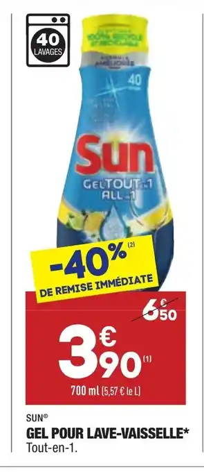 ALDI Gel Pour Lave-Vaisselle offre