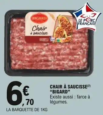 E.Leclerc "BIGARD" chair à saucisse offre