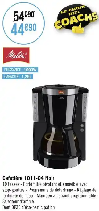 Cafetière 1011-04 noir