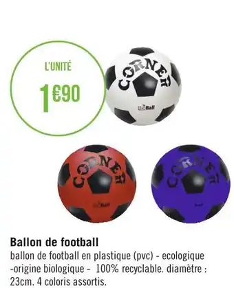 Géant Casino Ballon de football offre