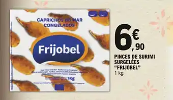 E.Leclerc "FRIJOBEL" pinces de surimi surgelées offre