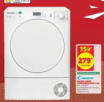 Hyper U Seche-Linge Condesation 8 KG Réf : CSC8LFS offre
