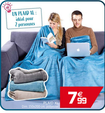Gifi Plaid XL offre