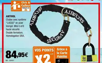 Autobacs Antivol offre