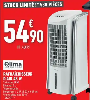 Rafraîchisseur D'air 48 W Qlima