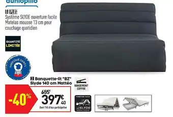 Conforama Banquette-lit offre