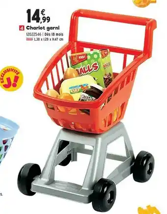 JouéClub Chariot Garni offre