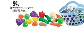 JouéClub Cabas Fruits Et Legumes offre