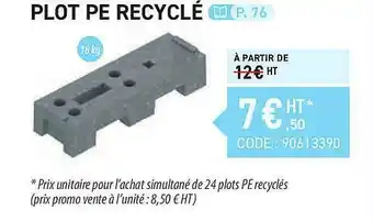Plot Pe Recyclé