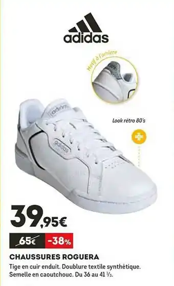Sport 2000 Chaussures Roguera Adidas offre