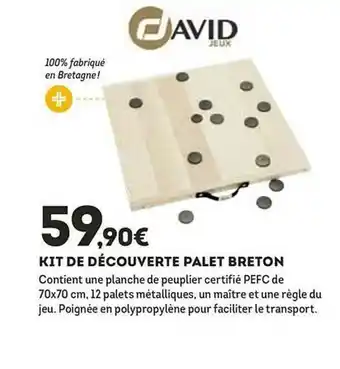 Kit De Découverte Palet Breton
