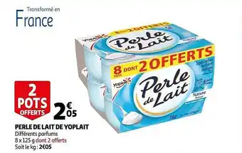 Auchan Perle De Lait De Yoplait offre