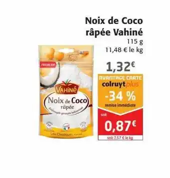 Colruyt Noix De Coco Râpée Vahiné offre