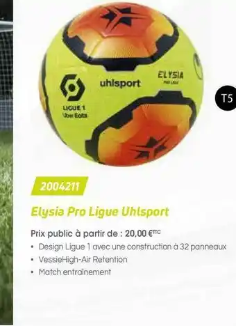 Casal Sport Elysia Pro Ligue Uhlsport 2004211 offre