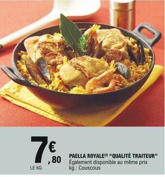 E.Leclerc Paella Royale offre