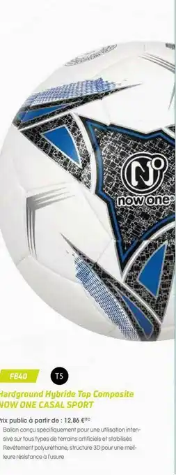 Hardground Hybride Top Composite Now One Casal Sport F840