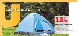 Hyper U Tente Dome 2 Personnes offre