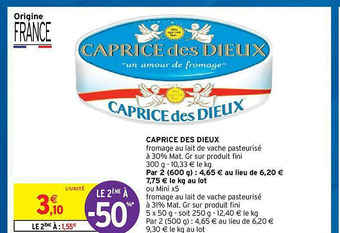 Intermarché Hyper Caprice Des Dieux offre
