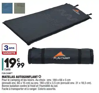 Matelas Autogonflant