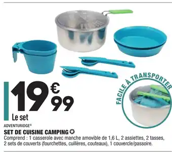 ALDI Set de Cuisine Camping offre