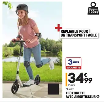 ALDI Trottinette avec Amortisseur offre
