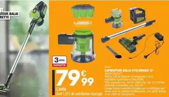 ALDI Aspirateur balai cyclonique offre
