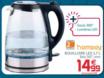 Gifi Bouilloire Led 1,7 L offre