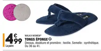 ALDI Tongs éponge offre