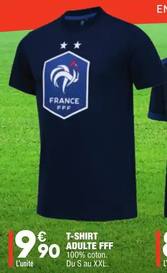 ALDI T-Shirt Adulte FFF offre