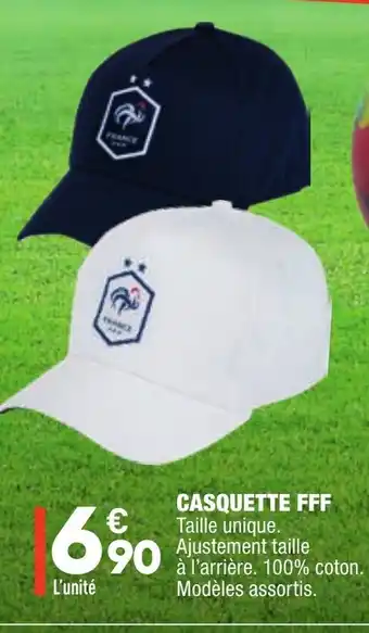 ALDI Casquette FFF offre