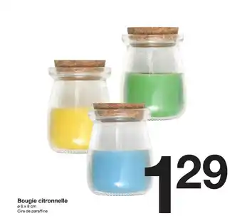 Bougie Citronnelle