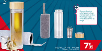 Bouteille à thé + Housse